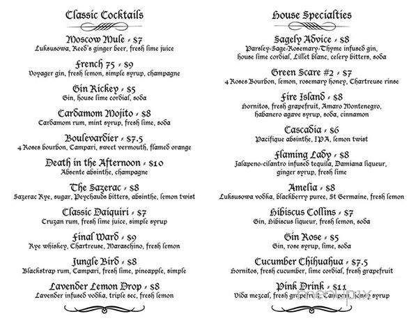 Cryptatropa - Olympia, WA menu_pic