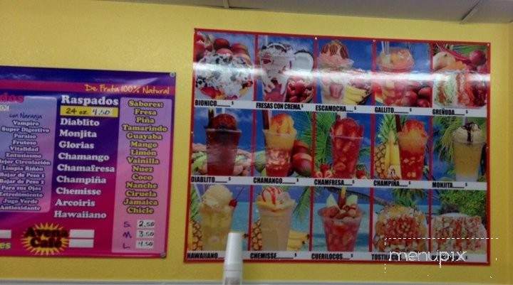 Raspados Arcoiris - Ontario, CA menu_pic
