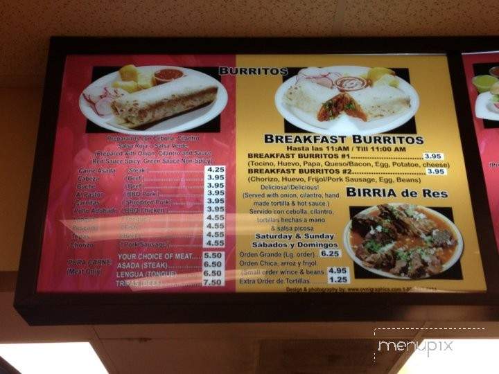 /380337640/Tacos-Y-Panaderia-Jalisco-Menu-Ontario-CA - Ontario, CA