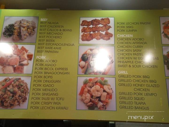 Fil-Am BBQ Grill - Orange, CA menu_pic