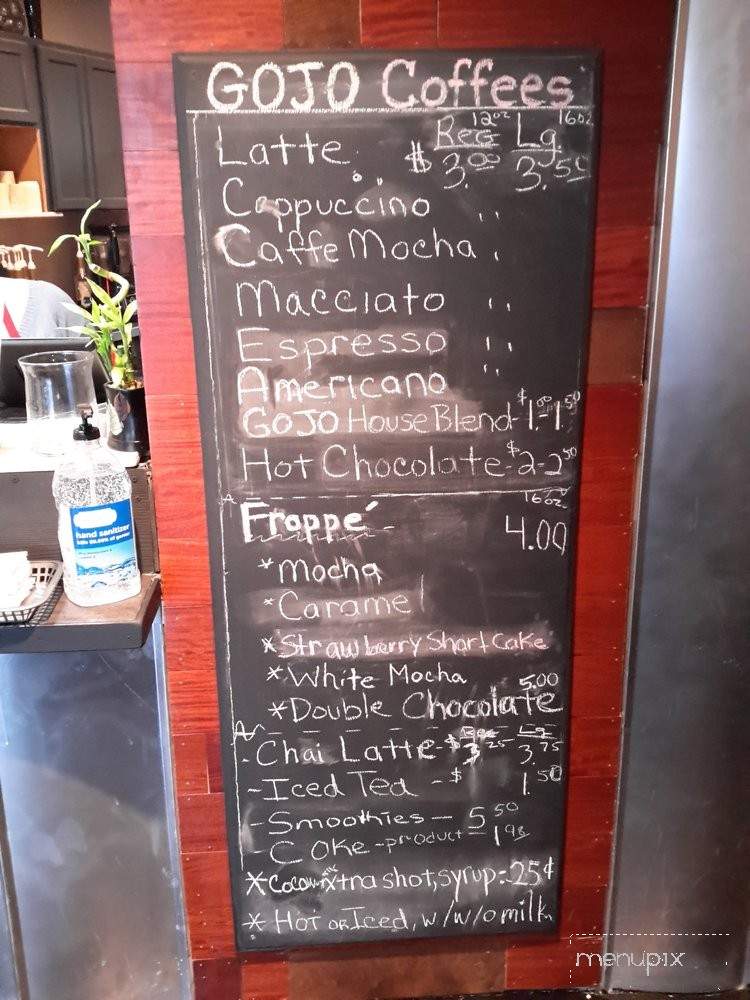 Gojo Coffee House - Orange Park, FL menu_pic
