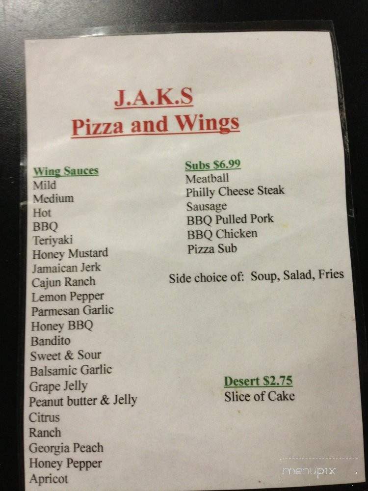 J.a.K.S Buffet Restaurant - Orange Park, FL menu_pic