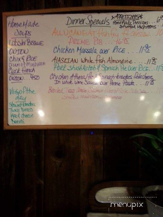 Heritage House Family Restaurant - Orangeville, PA menu_pic