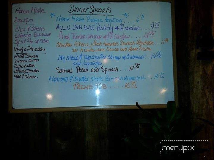 Heritage House Family Restaurant - Orangeville, PA menu_pic