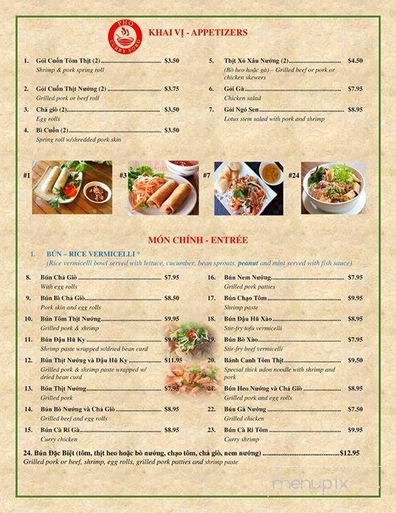Pho & Roll - Orlando, FL menu_pic