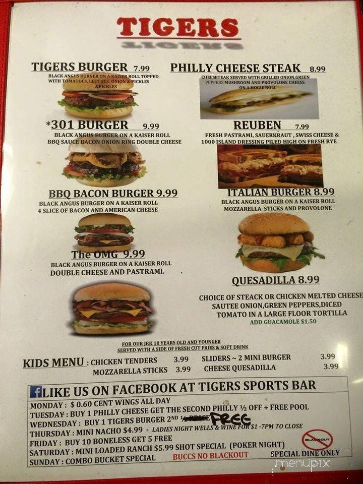 Chatterbox Bar and Grill - Palmetto, FL menu_pic