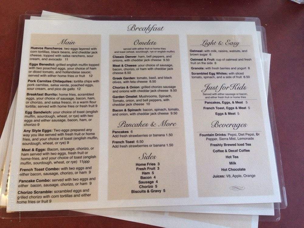 Golden Oak Grill - Paso Robles, CA menu_pic