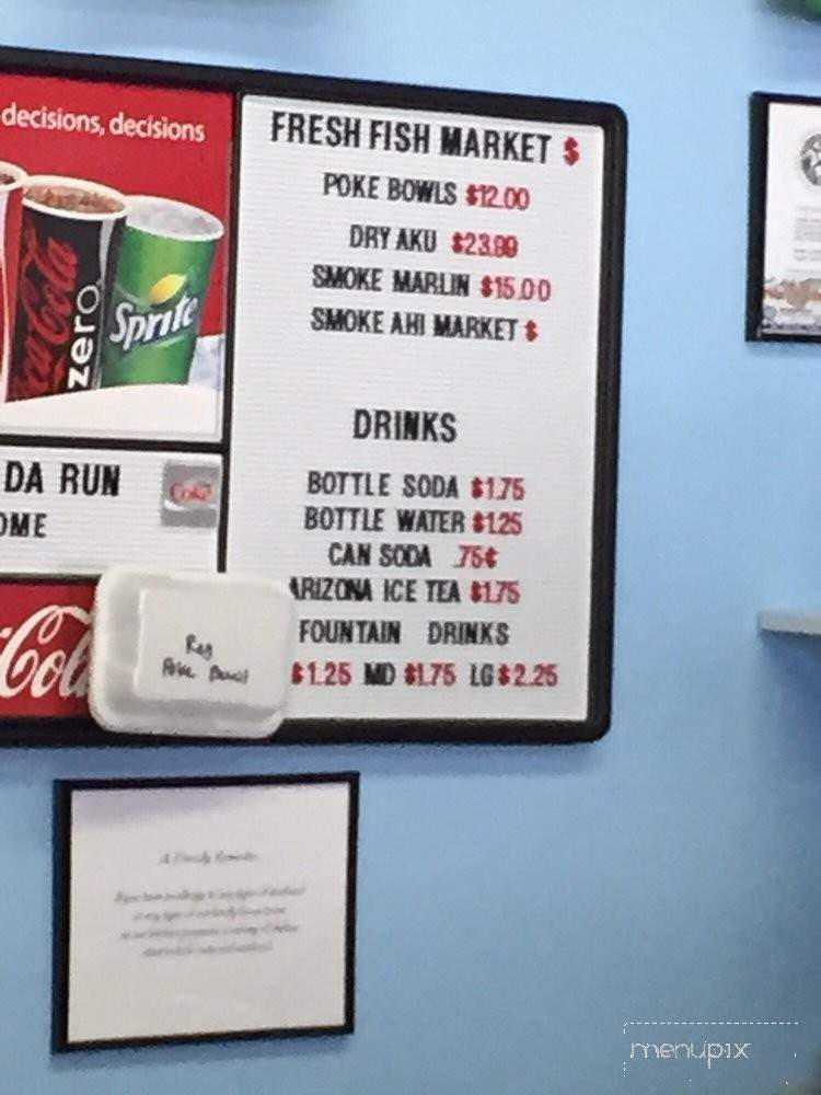 Poke on Da Run - Pearl City, HI menu_pic