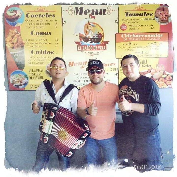 El Barco de Vela Mariscos & More Seafood Restaurant - Pharr, TX menu_pic