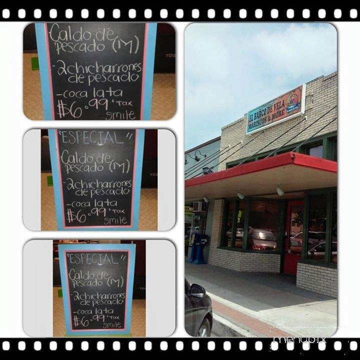 El Barco de Vela Mariscos & More Seafood Restaurant - Pharr, TX menu_pic