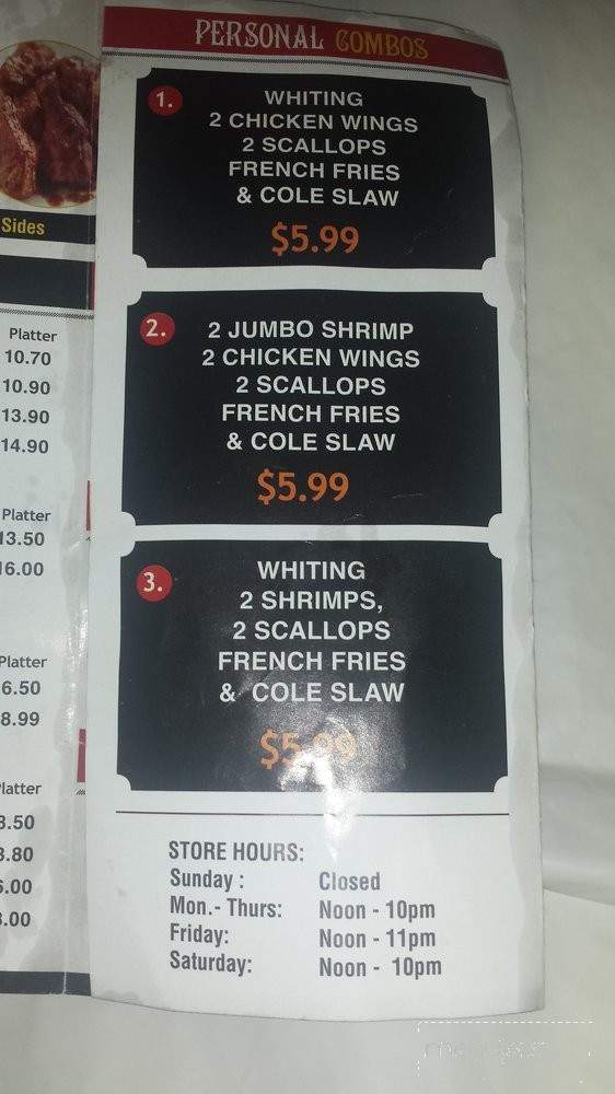 Bbq Town - Philadelphia, PA menu_pic