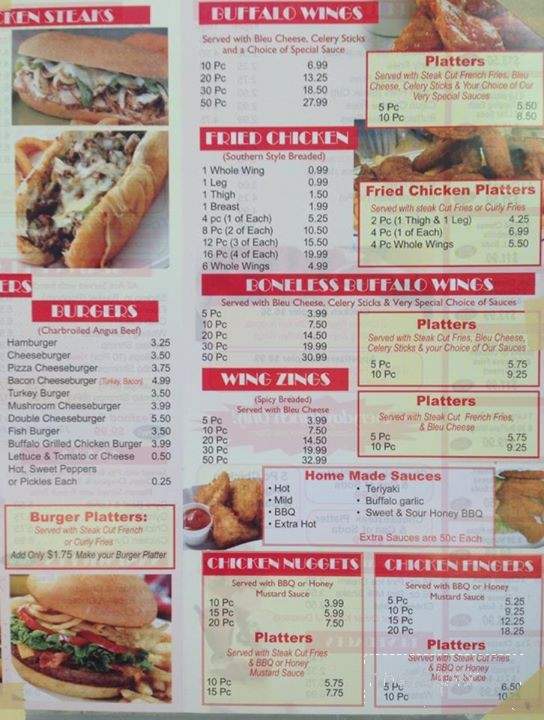 Muzo's Chicken & Steaks - Philadelphia, PA menu_pic