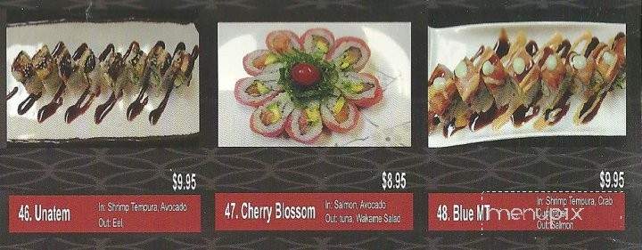 Samurai X Express - Pittsburg, CA menu_pic