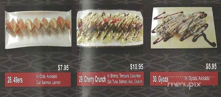 Samurai X Express - Pittsburg, CA menu_pic