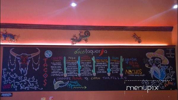 Doce Taqueria - Pittsburgh, PA menu_pic