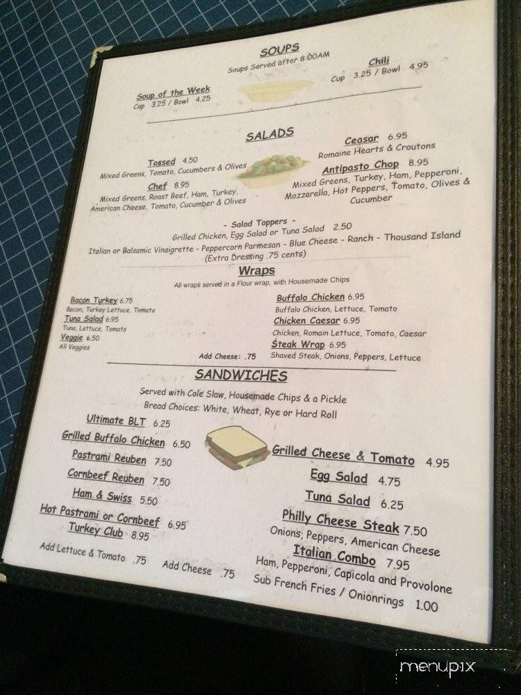 Uncle Bob's Ham & Eggers - Plainville, CT menu_pic