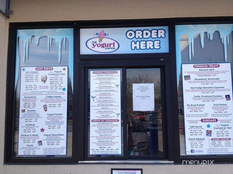 Yogurt Station - Pleasant Ridge, MI menu_pic