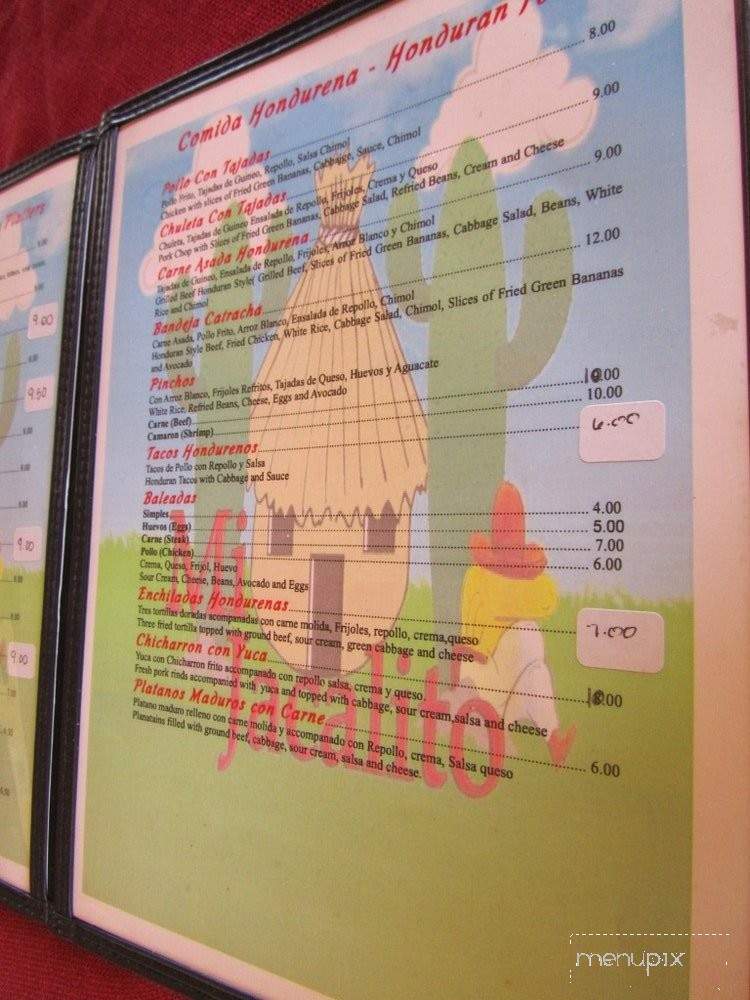 Mi Jacalito - Pleasantville, NJ menu_pic