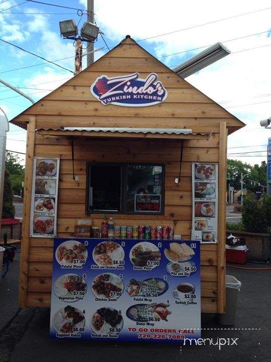 Zindo's - Portland, OR menu_pic