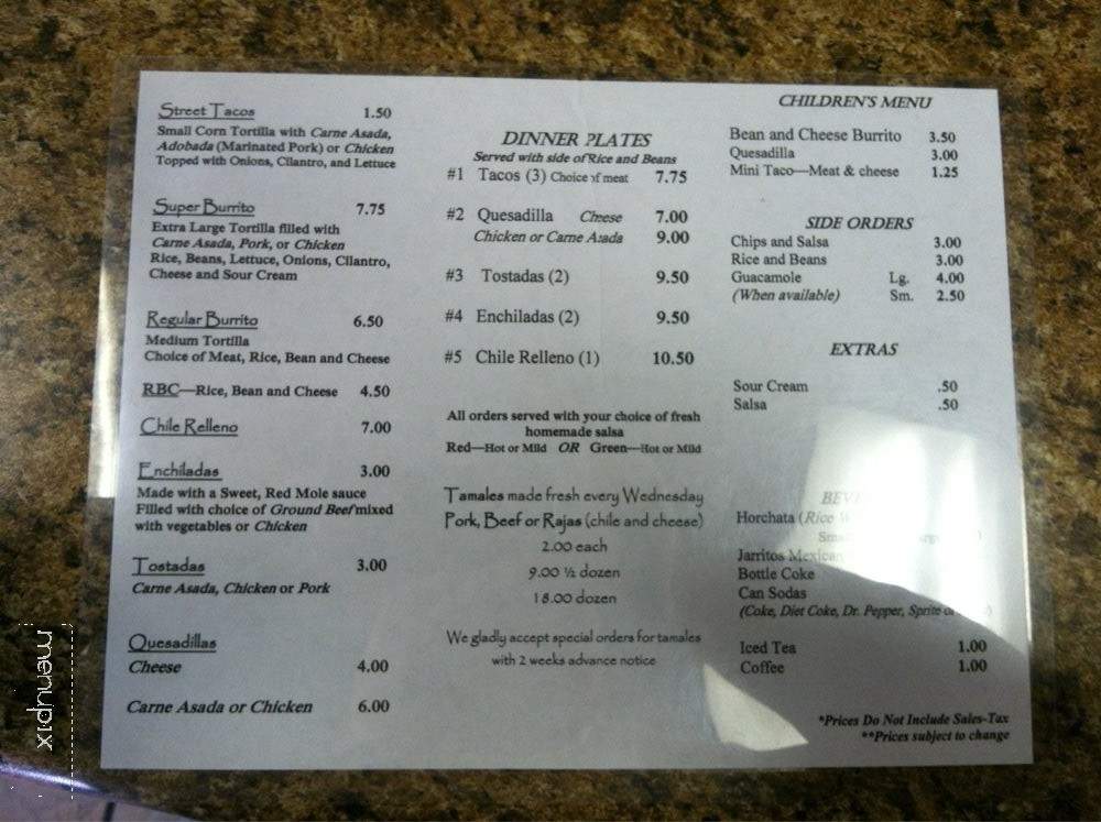 /380337565/Rico-s-Mexican-Food-Menu-Portola-CA - Portola, CA