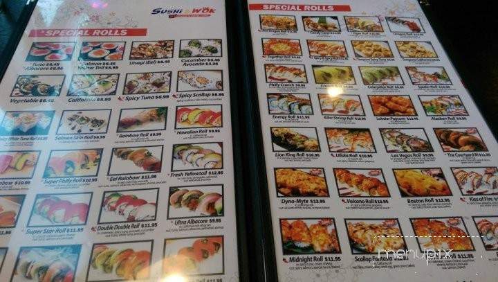 Sushi & Wok - Puyallup, WA menu_pic