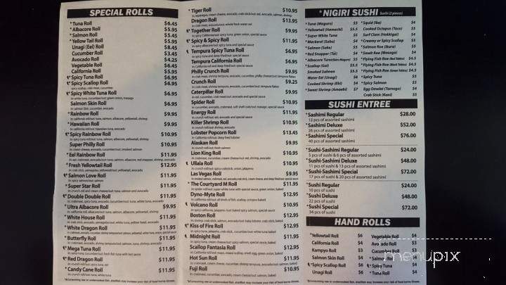 Sushi & Wok - Puyallup, WA menu_pic