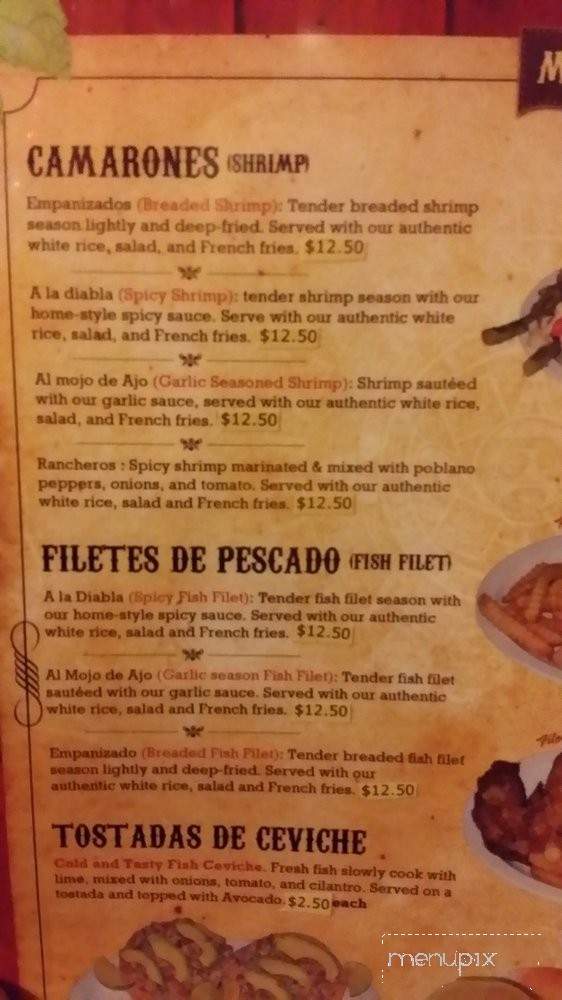 El Rodeo Mexican Grill - Racine, WI menu_pic
