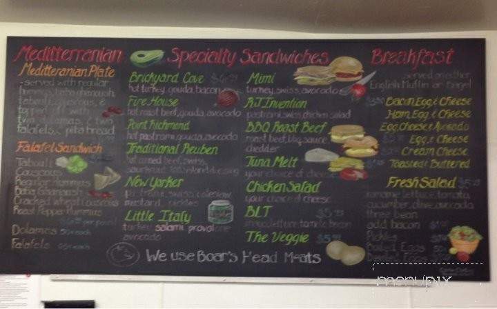 Point Richmond Market & Deli - Richmond, CA menu_pic