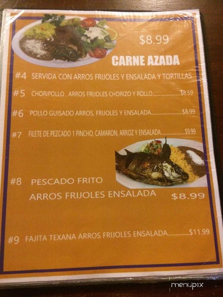 El Tako Nako - Richmond, VA menu_pic