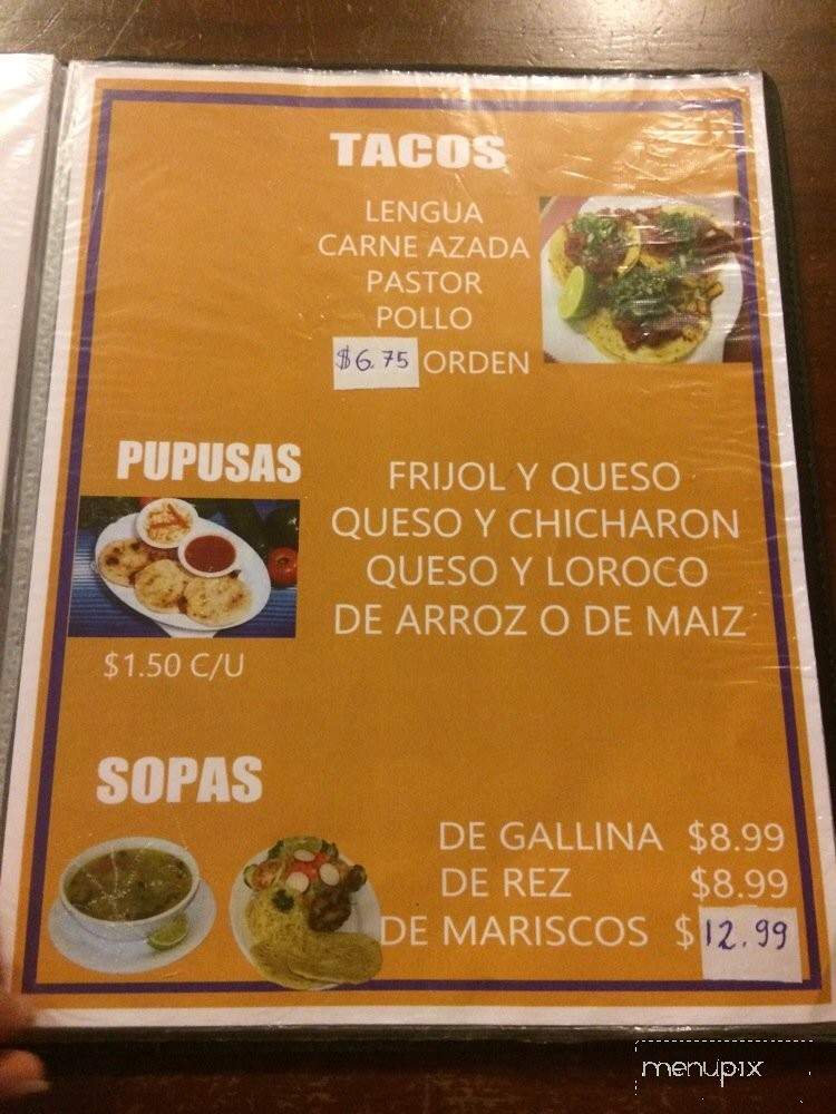 El Tako Nako - Richmond, VA menu_pic