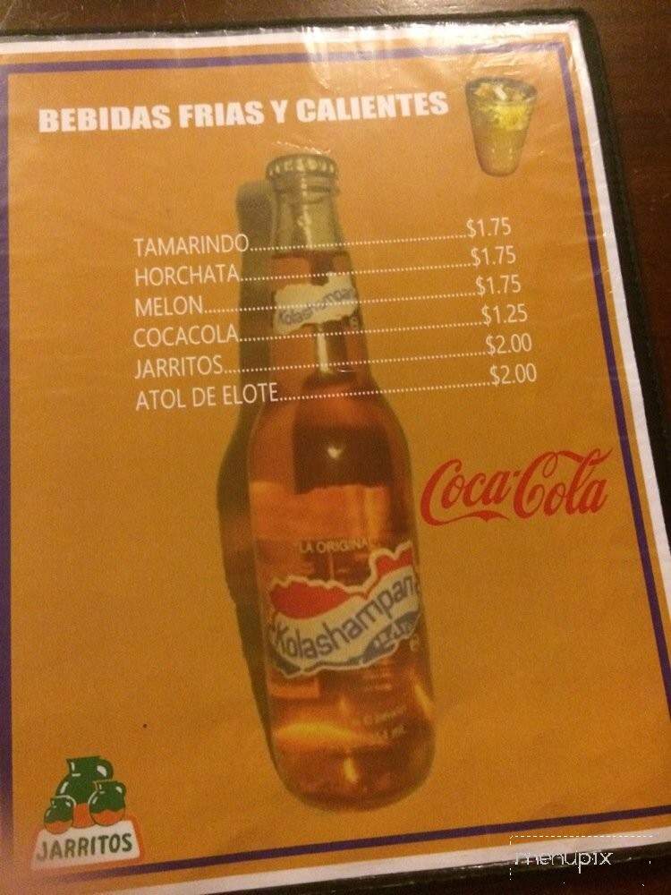 El Tako Nako - Richmond, VA menu_pic