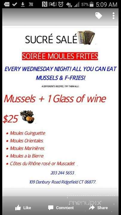Sucre Sale - Ridgefield, CT menu_pic