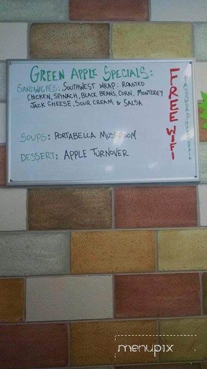 Green Apple Gourmet Sandwiches and Soups - Ringgold, GA menu_pic