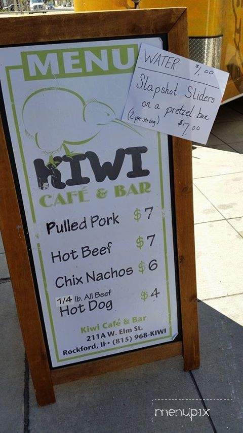 Kiwi Cafe & Bar - Rockford, IL menu_pic