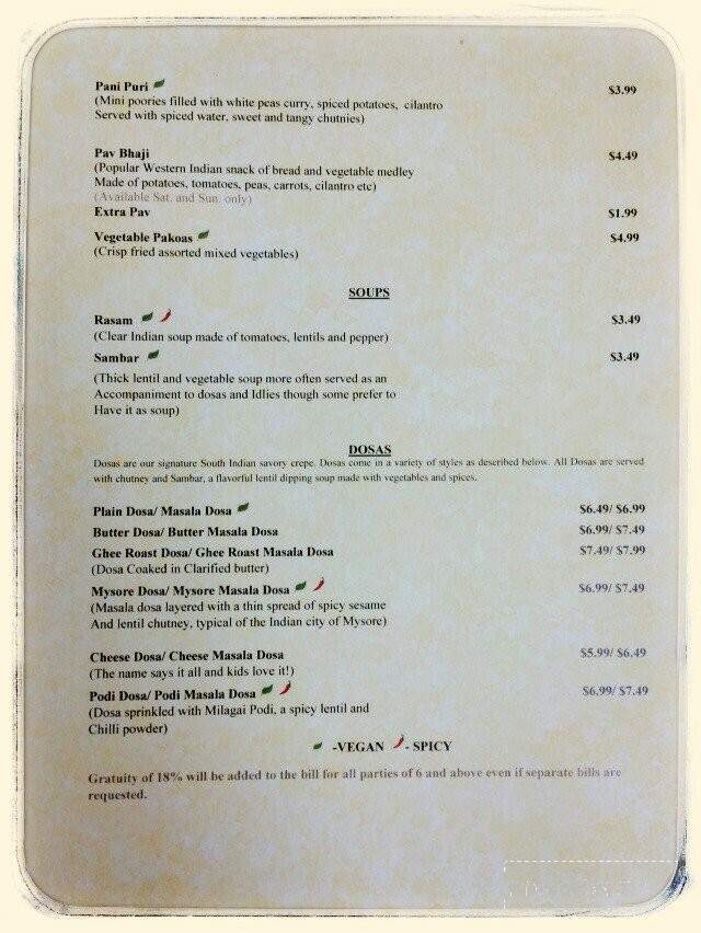 /380342747/Tirupati-South-Indian-Vegetarian-Kitchen-Menu-Roseville-CA - Roseville, CA