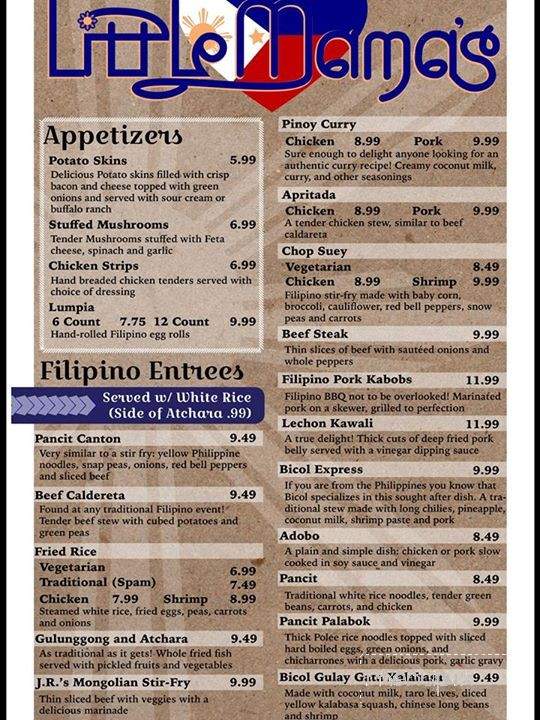 Little Mama's - Round Rock, TX menu_pic