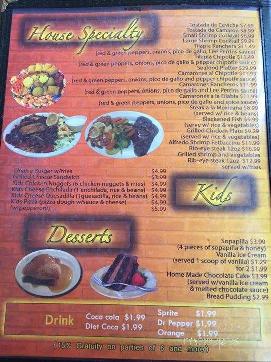 Main Street Cafe & Grill - Royse City, TX menu_pic