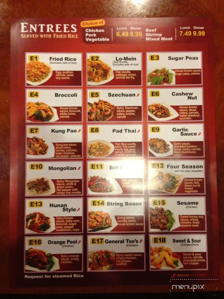 Rice Express - Royse City, TX menu_pic