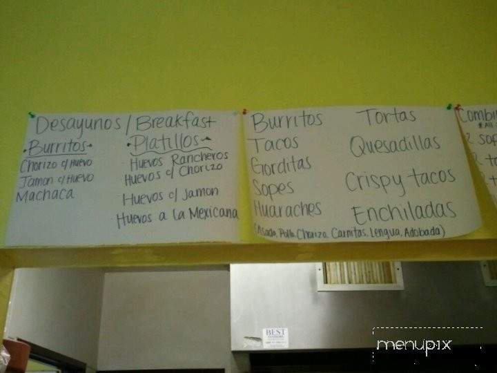 Victor's Tamales - Sacramento, CA menu_pic