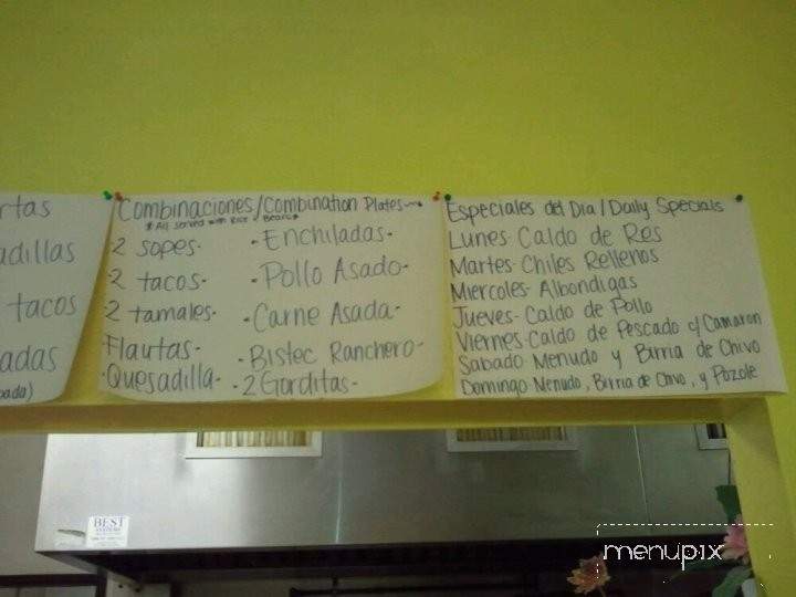 Victor's Tamales - Sacramento, CA menu_pic