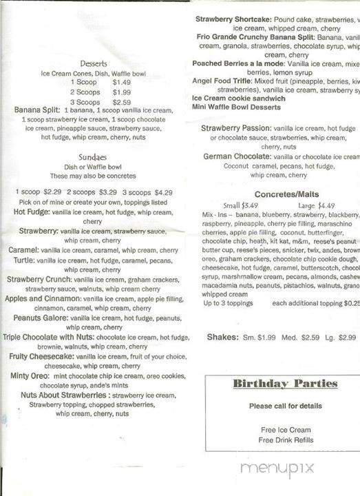 St Louis Deli and Ice Cream - Saint Ann, MO menu_pic