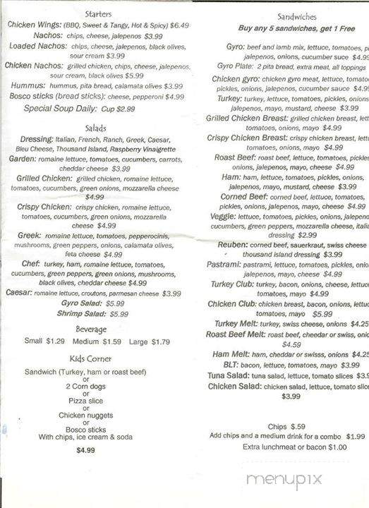 St Louis Deli and Ice Cream - Saint Ann, MO menu_pic