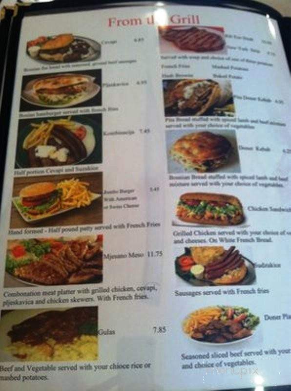 Antonio's Bistro - Saint Louis, MO menu_pic