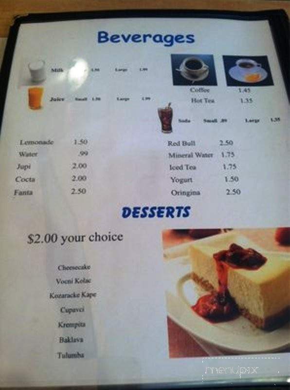 Antonio's Bistro - Saint Louis, MO menu_pic