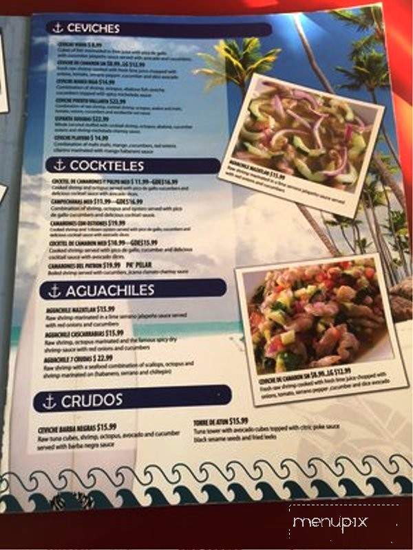 La Perla Del Pacifico - San Antonio, TX menu_pic