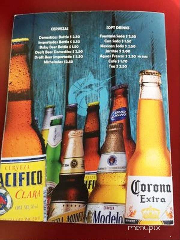 La Perla Del Pacifico - San Antonio, TX menu_pic