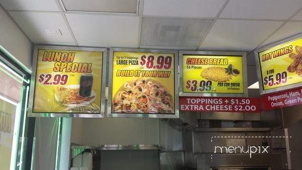 Mesa Pizza - San Diego, CA menu_pic