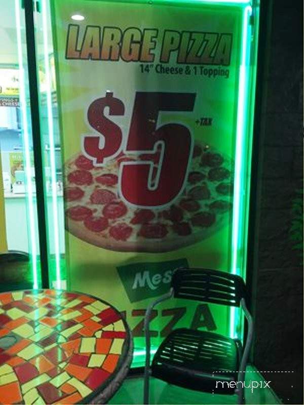 Mesa Pizza - San Diego, CA menu_pic