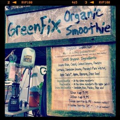 Greenfix Organic Smoothie - San Diego, CA menu_pic