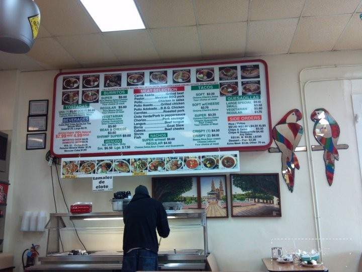 Los Pericos Market - San Leandro, CA menu_pic